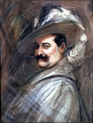 Giovanni Boldini - Costantino in the role of Ernani, c.1910