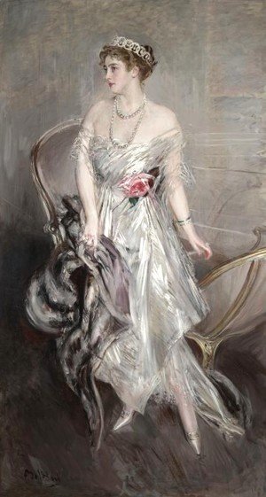 Giovanni Boldini - Princess Anastasia of Greece (Mrs Leeds)