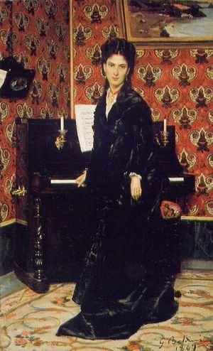 Giovanni Boldini - Portrait of Mary Donegan