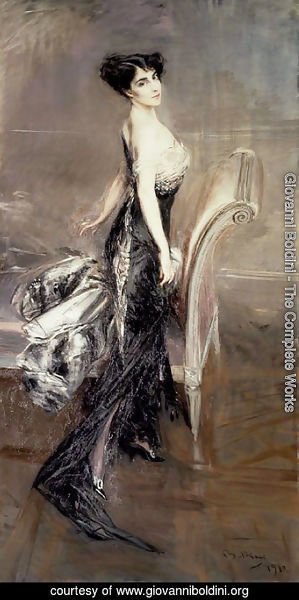 Giovanni Boldini - Portrait of a Lady 3