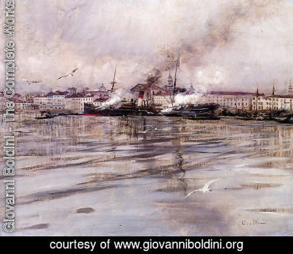 Giovanni Boldini - View of Venice