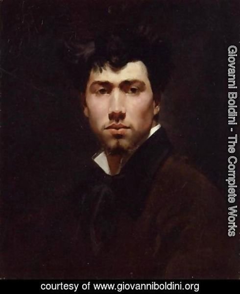 Giovanni Boldini - Portrait of a Young Man