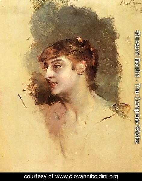 Giovanni Boldini - Portrait of a Lady