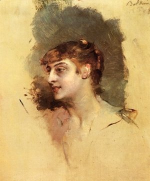 Giovanni Boldini - Portrait of a Lady