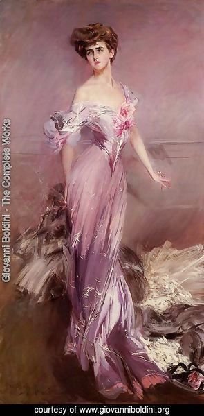 Giovanni Boldini - Portrait of Mrs. Howard-Johnston (Dolly Baird of Bunbarton) 1906