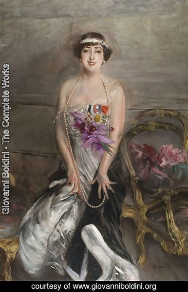 Giovanni Boldini - Ritratto Di Lady Michelham