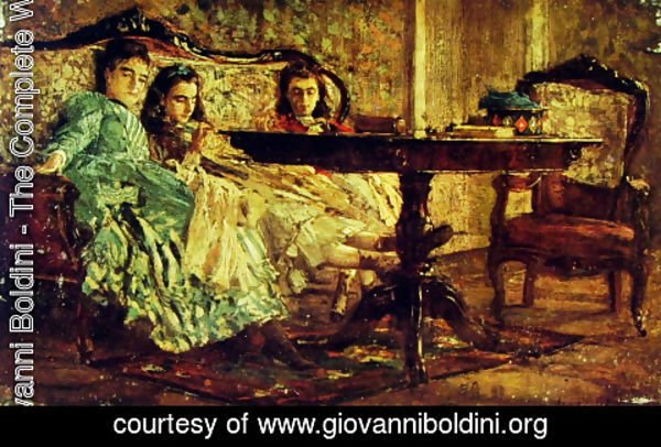 Giovanni Boldini - The Sisters Laskaraki