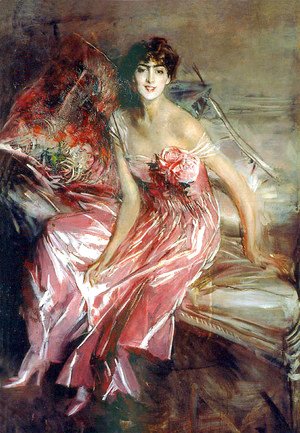 Giovanni Boldini - Lady in Rose