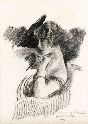 Giovanni Boldini - Portrait of a Girl