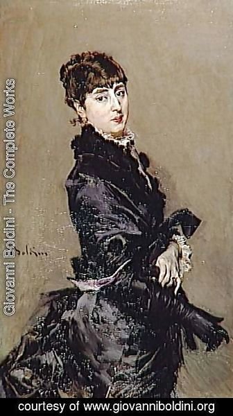 Giovanni Boldini - Portrait of Cecilia de Madrazo