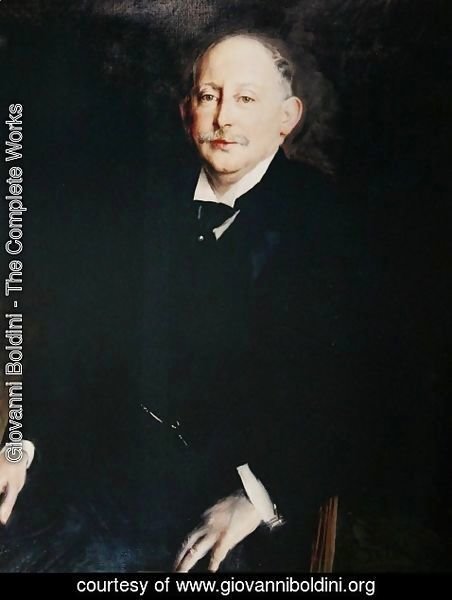 Giovanni Boldini - Portrait of Alfred Beit