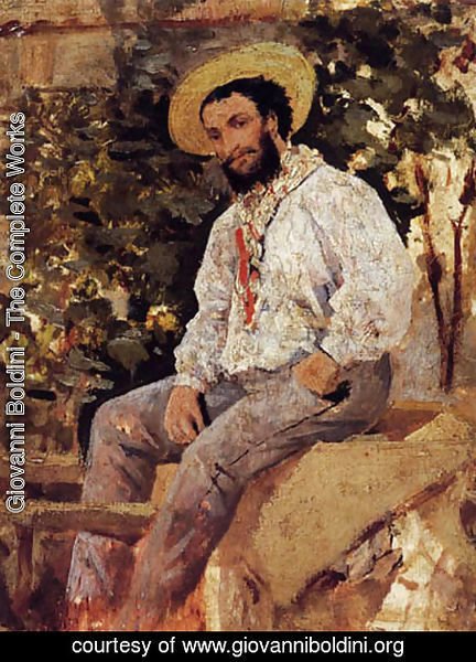 Giovanni Boldini - Diego Martielli in Castiglioncello