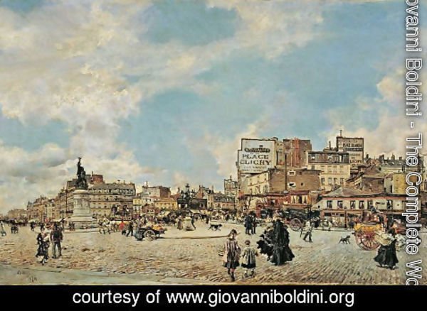Giovanni Boldini - Place Clichy