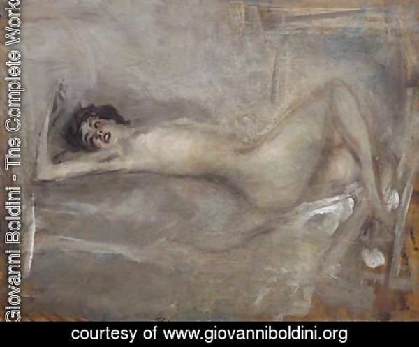 Giovanni Boldini - Symphony in Gray