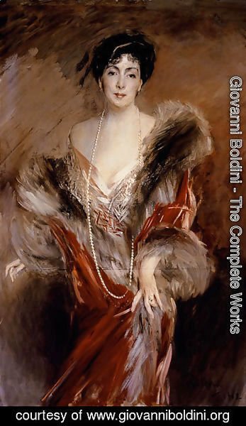 Giovanni Boldini - Portrait of Madame Josephina A. de Errazuriz