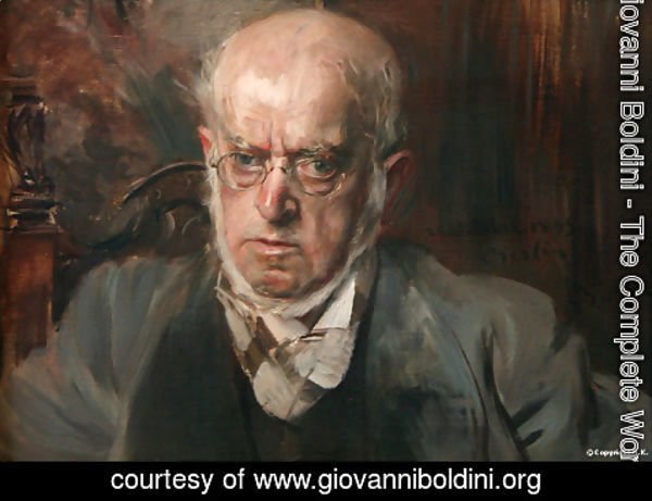 Giovanni Boldini - Adolf Friedrich Erdmann von Menzel