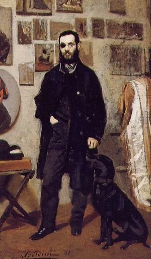 Giovanni Boldini - Portrait of Giuseppe Abbati