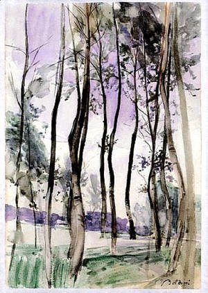 Giovanni Boldini - Landscape with Trees