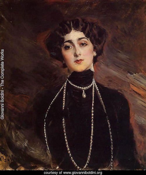 Portrait Of Lina Cavalieri