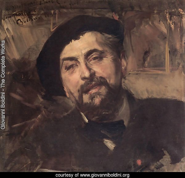 Portrait Of The Artist Ernest Ange Duez