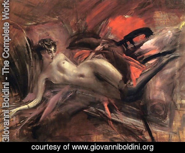 Giovanni Boldini - Reclining Nude2