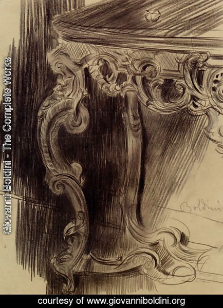 Giovanni Boldini - Study Of A Table