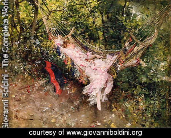Giovanni Boldini - The Hammock