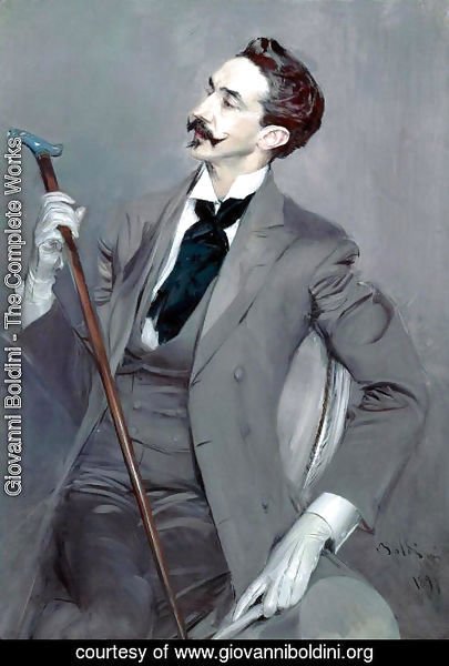 Giovanni Boldini - Count Robert de Montesquiou 1897